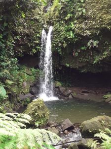 Emerald Falls waterfall pool UNESCO