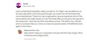 airbnb guest review