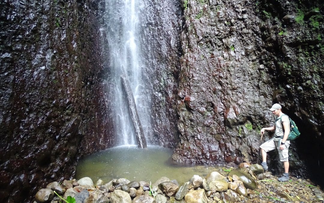 Hiking Bwa Nef Falls